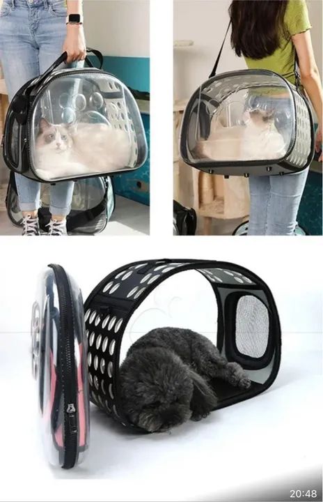  Bolsa de viagem pet luxuosa Segurança e Conforto para seu Amigo! - Foto 3