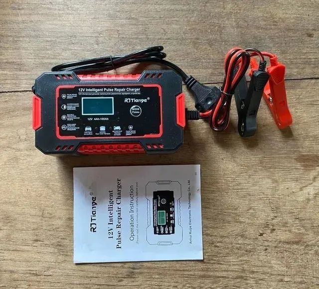 Carregador para Bateria de Carro, Moto e Caminhonete + Entrega  - Foto 4