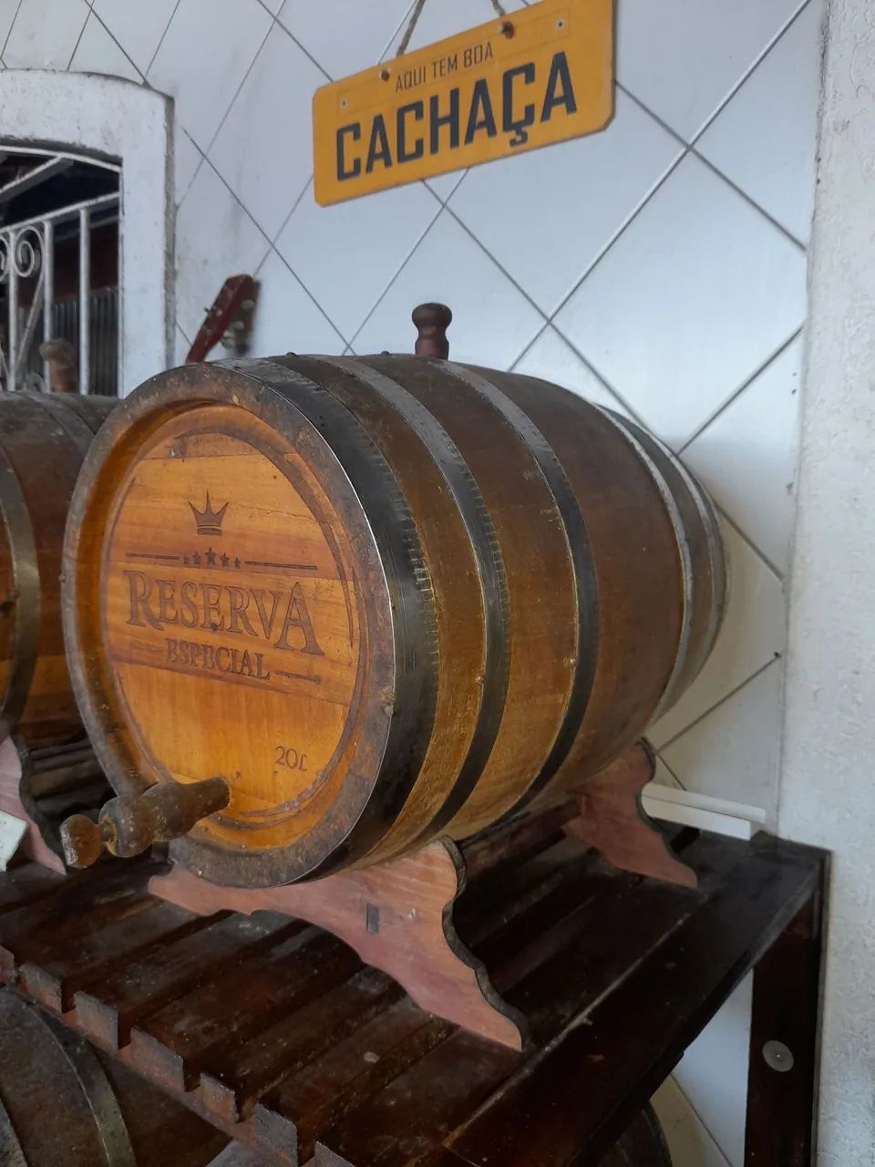 Barril de Madeira para Decoração - Foto 4