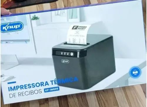 Impressora Térmica de Recibos USB LAN 72mm/s ESC/POS Knup KP-IM609 - Foto 2