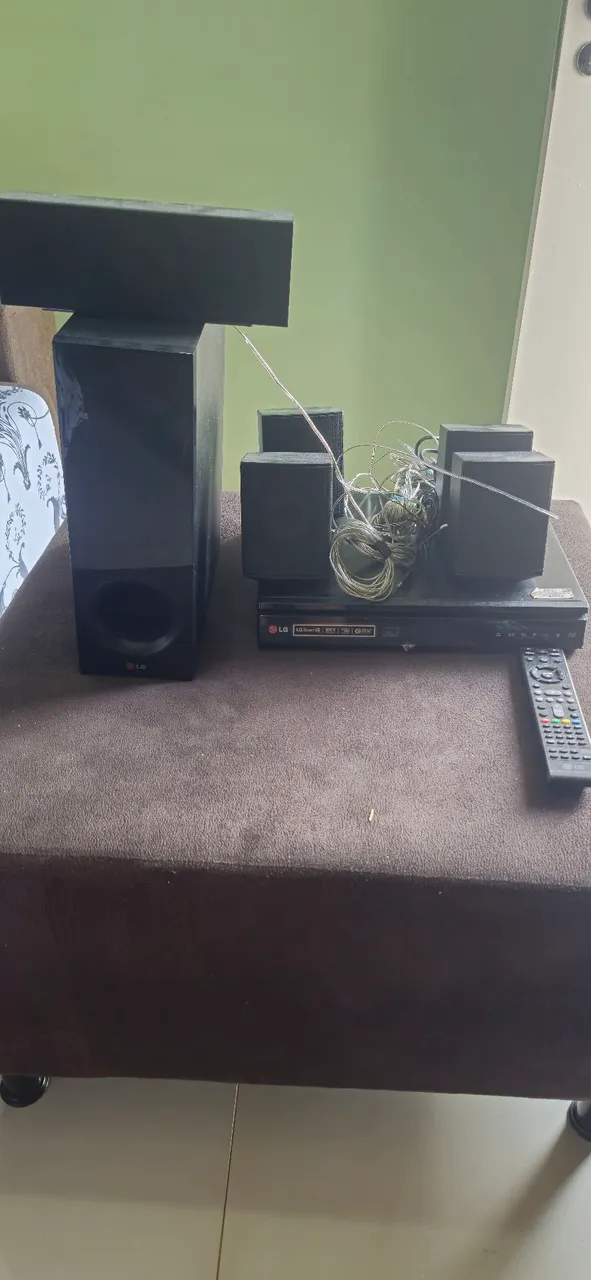 Home Theater LG com 5.1 Canais - Usado