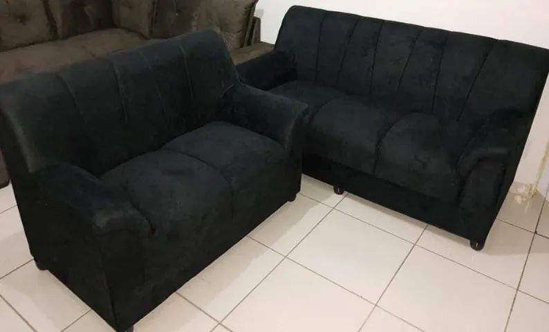 Sofá 2 e 3 Lugares Novo Direto da Fabrica - Foto 2