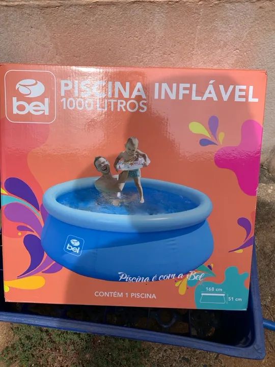Piscina Inflável Bel 1000 Litros
