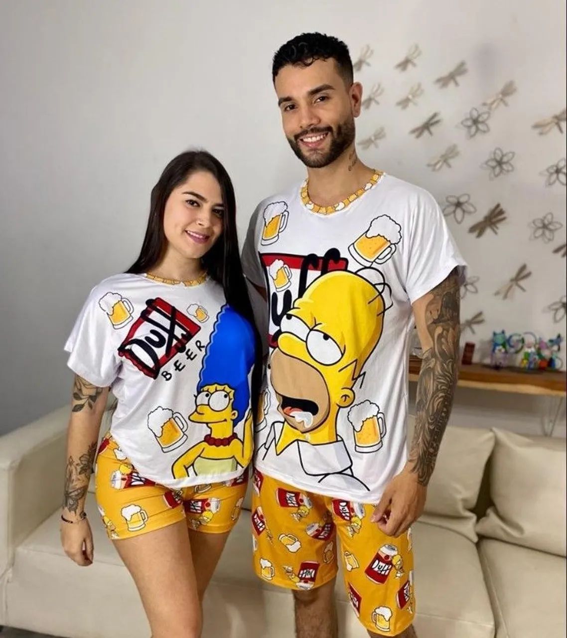 Conjunto casal- Camiseta e Shorts - Foto 3