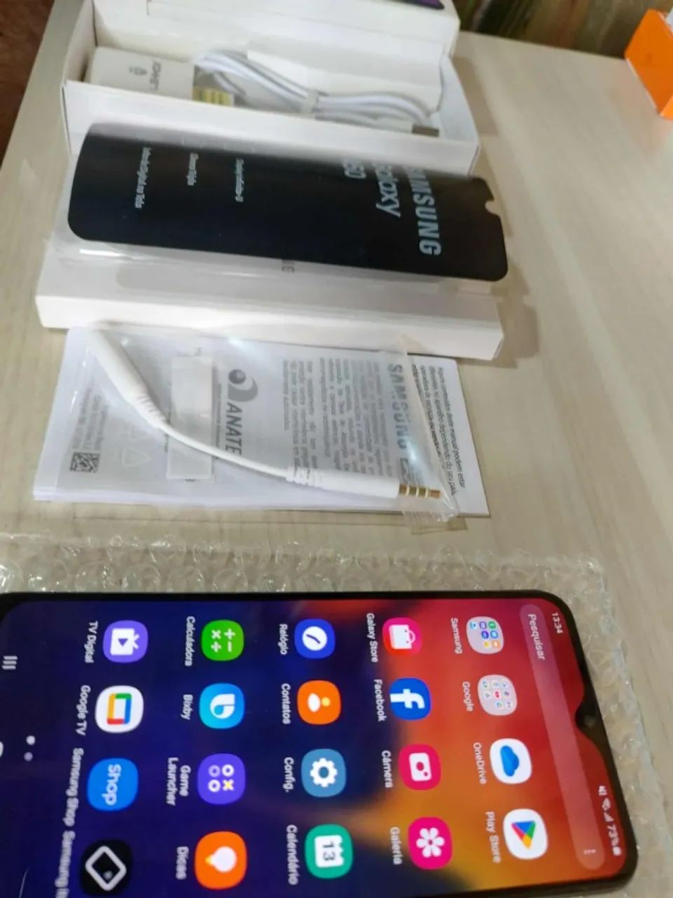 SAMSUNG A50 128GB TODO ORIGINAL !!! ENTREGO COM TAXA !!! - Foto 3