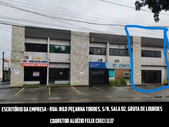 Sala comercial para alguel na gruta