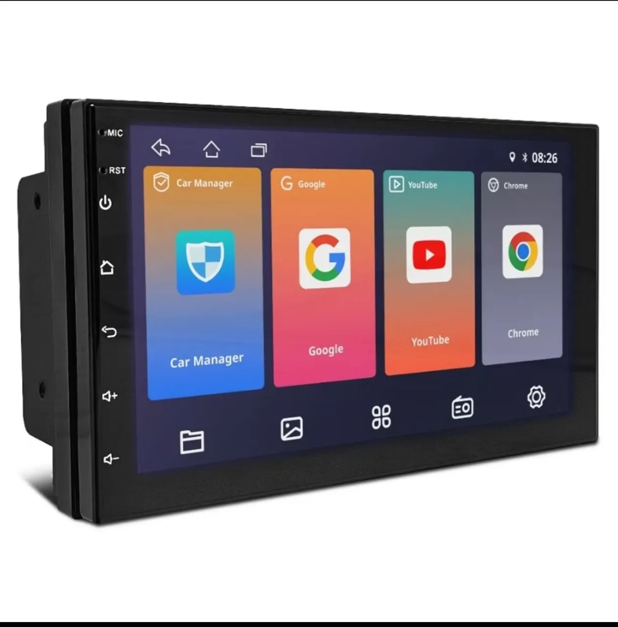 Central Multimídia Android para Carros - Tela Touch