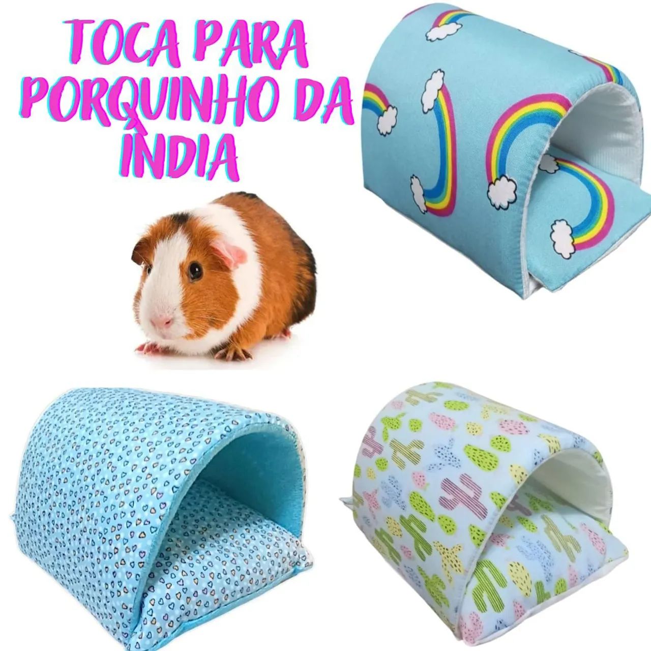 Casinha para Roedores PORQUINHO DA ÍNDIA  - Foto 2