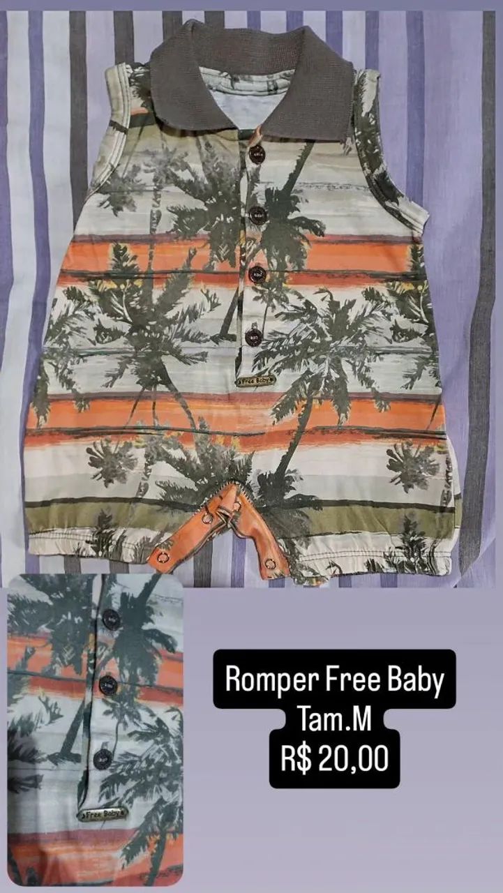 Roupa bebe menino RN a 12 - Foto 5