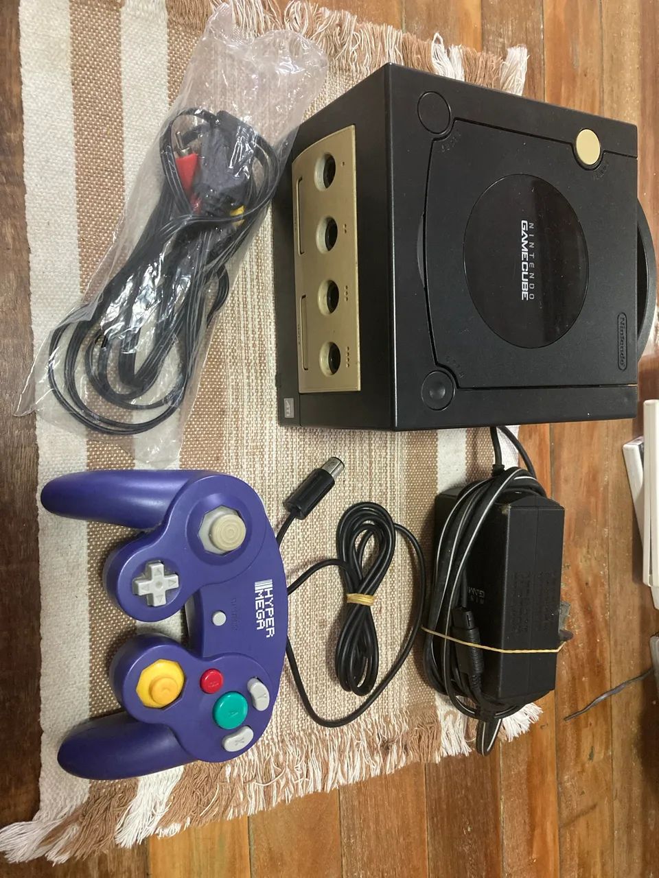 Nintendo GameCube funcionando o Fonte original,cabo AV