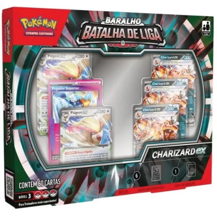 Baralho Pokemon Batalha de Liga - Charizard EX