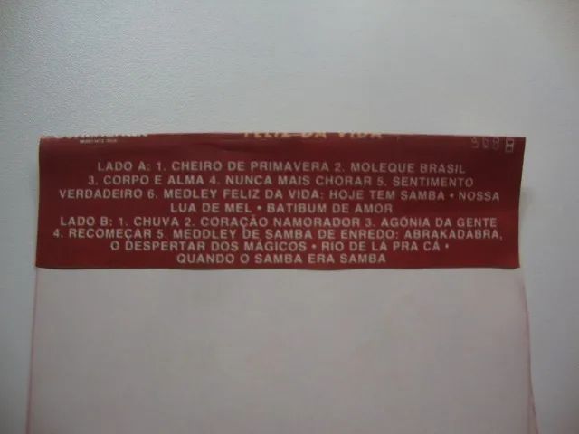 Fita K-7 Agepê - Feliz da Vida . - Foto 4