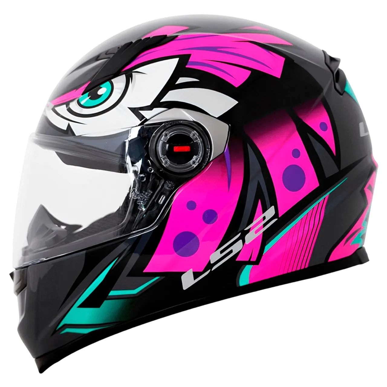 Capacete Moto LS2 Feminino Design Moderno