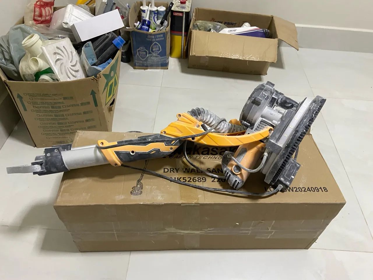 Lixadeira de Parede Drywall Akasa