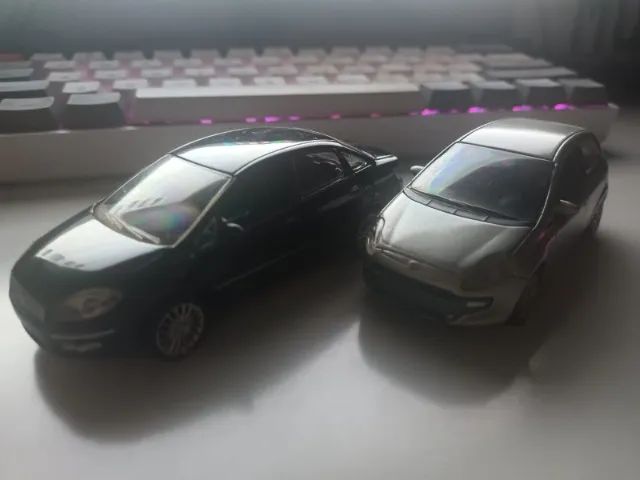 Miniaturas Fiat Linea e Punto