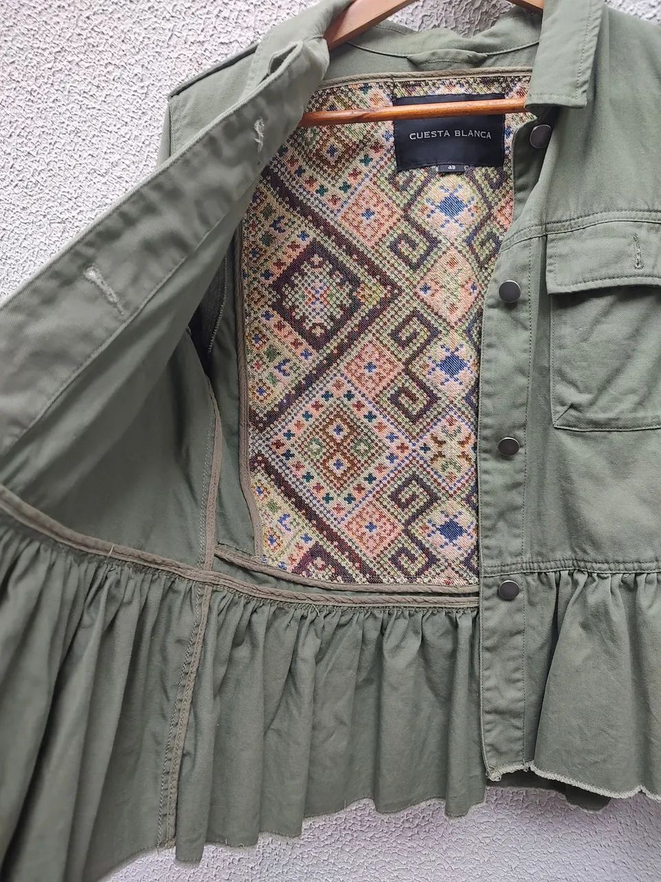 Jaqueta Jeans Cuesta Blanca - Boho - Foto 4