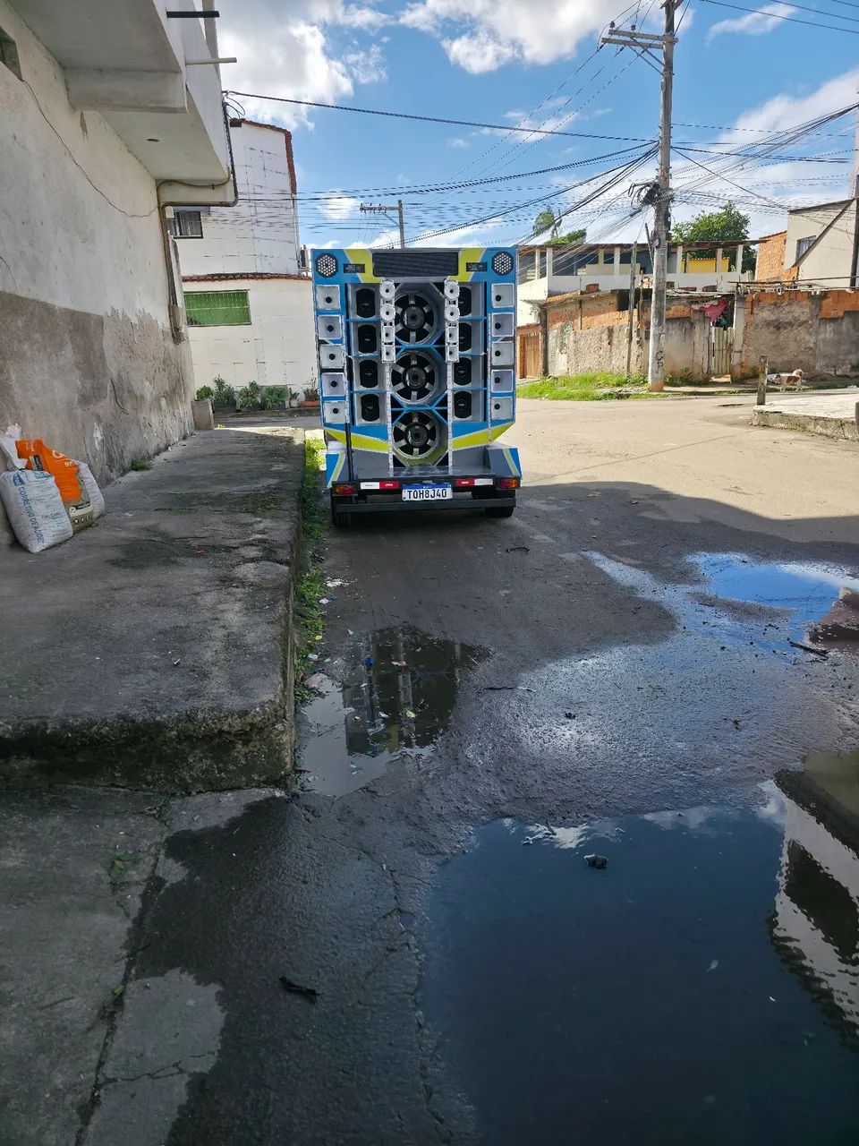 Paredão de som, reboque som, carretinha som - Foto 3