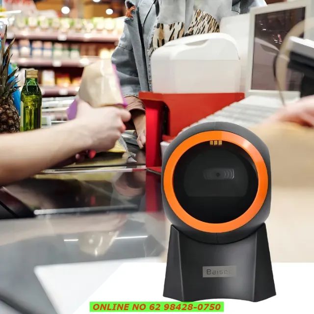 Leitor De Código De Barras Fixo Pdv Usb 1d 2d Qr Ideal para mercados, Lojas e Ferragistas - Foto 4