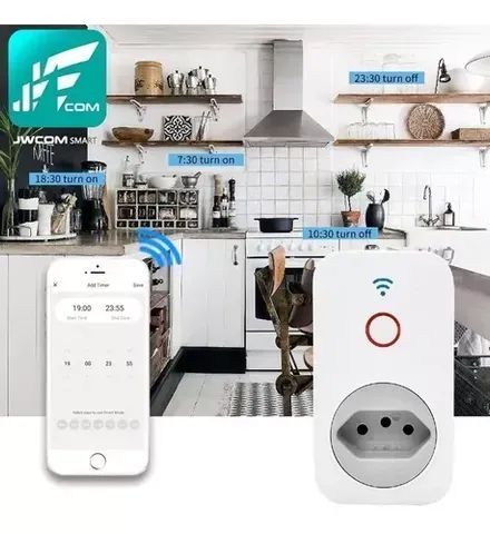 Tomada Inteligente Smart Wifi B2 Jwcom - Foto 5