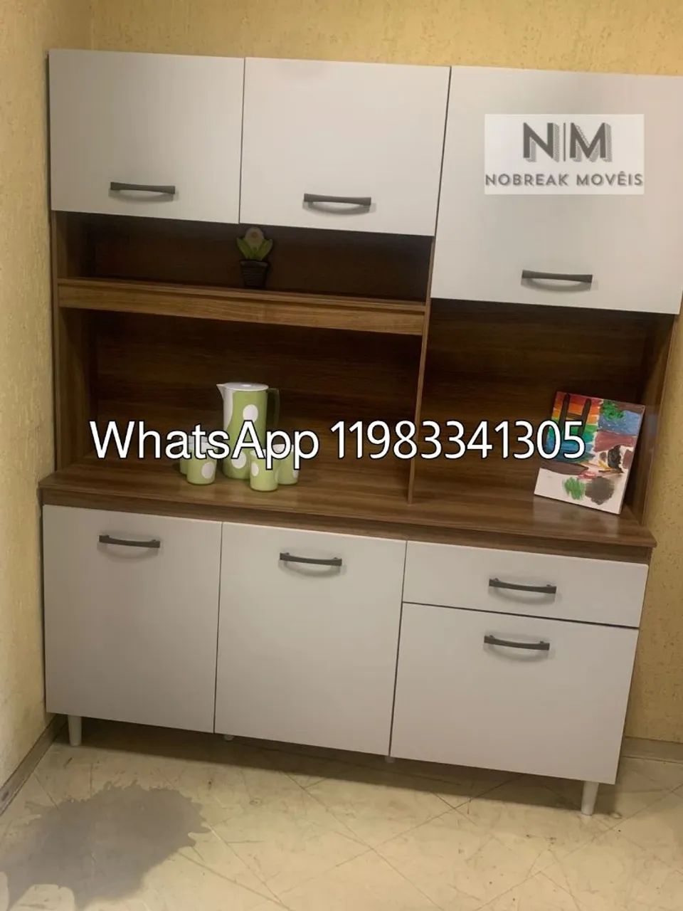 Armário de Cozinha Moderno e Funcional - Foto 3