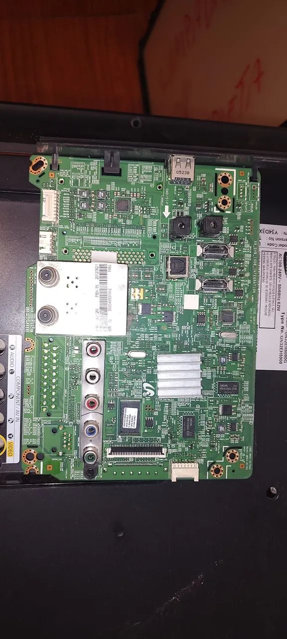 Placa principal tv Samsung un32eh5000g funcionando perfeitamente 