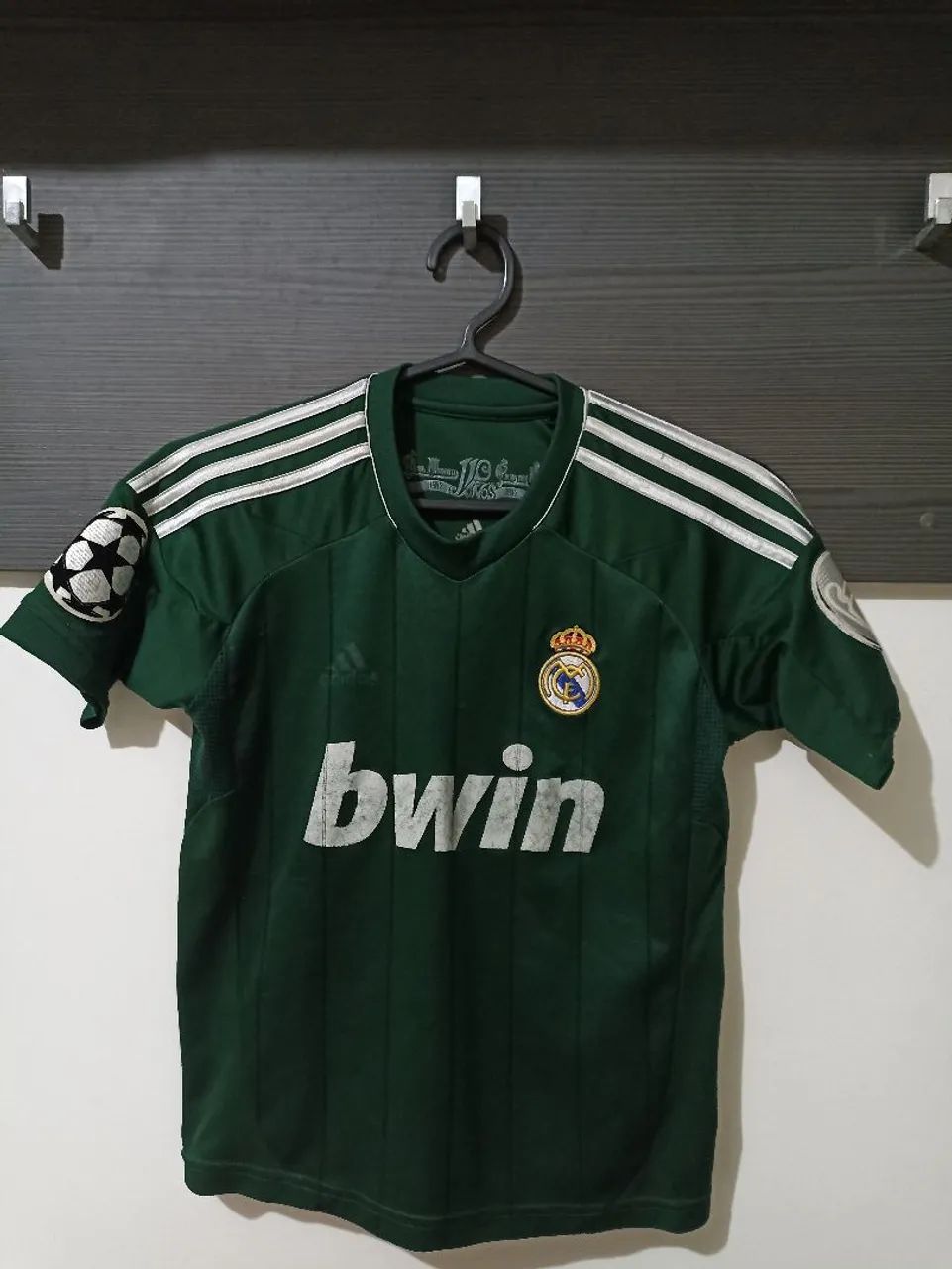 Camisa Infantil Real Madrid 2012/13 Verde - Adidas