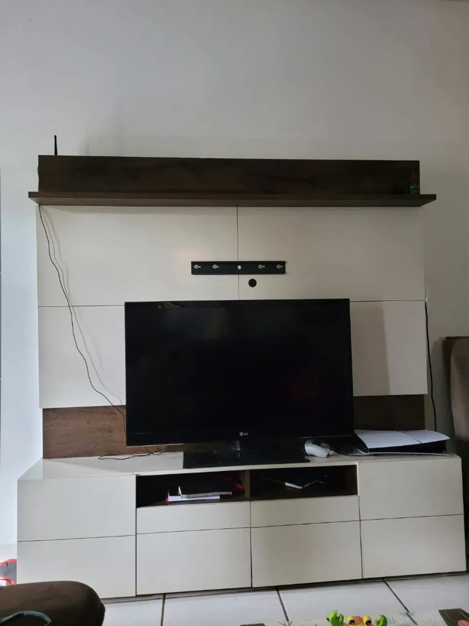 Rack com painel