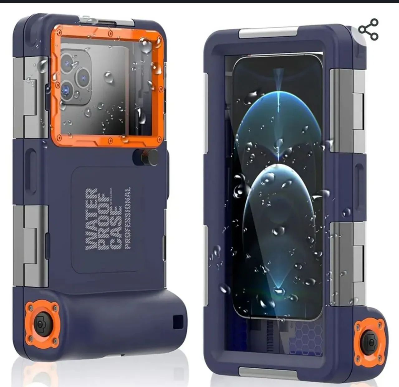 Capa de telefone para mergulho