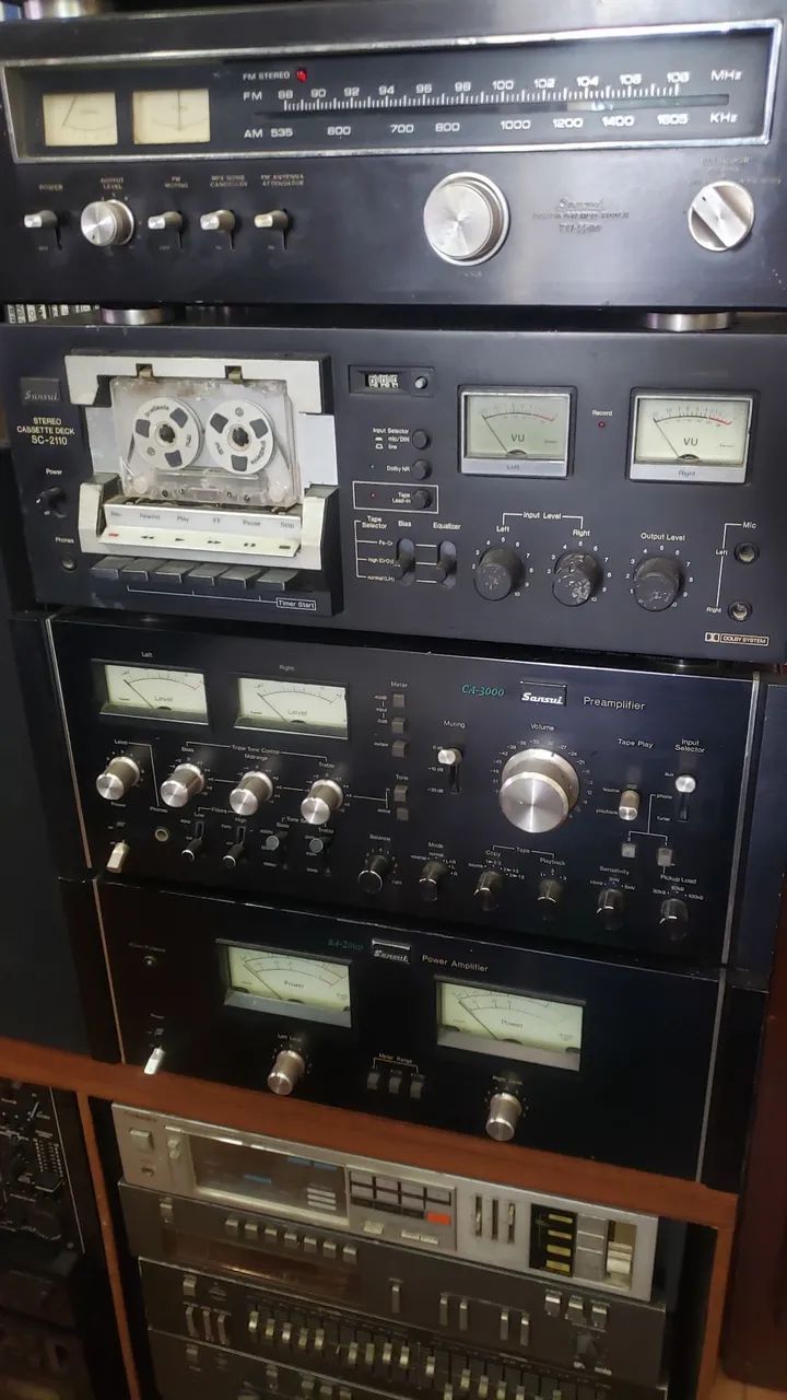 Super Kit  Sansui CA-3000 + BA-2000 - Vintages - Foto 3