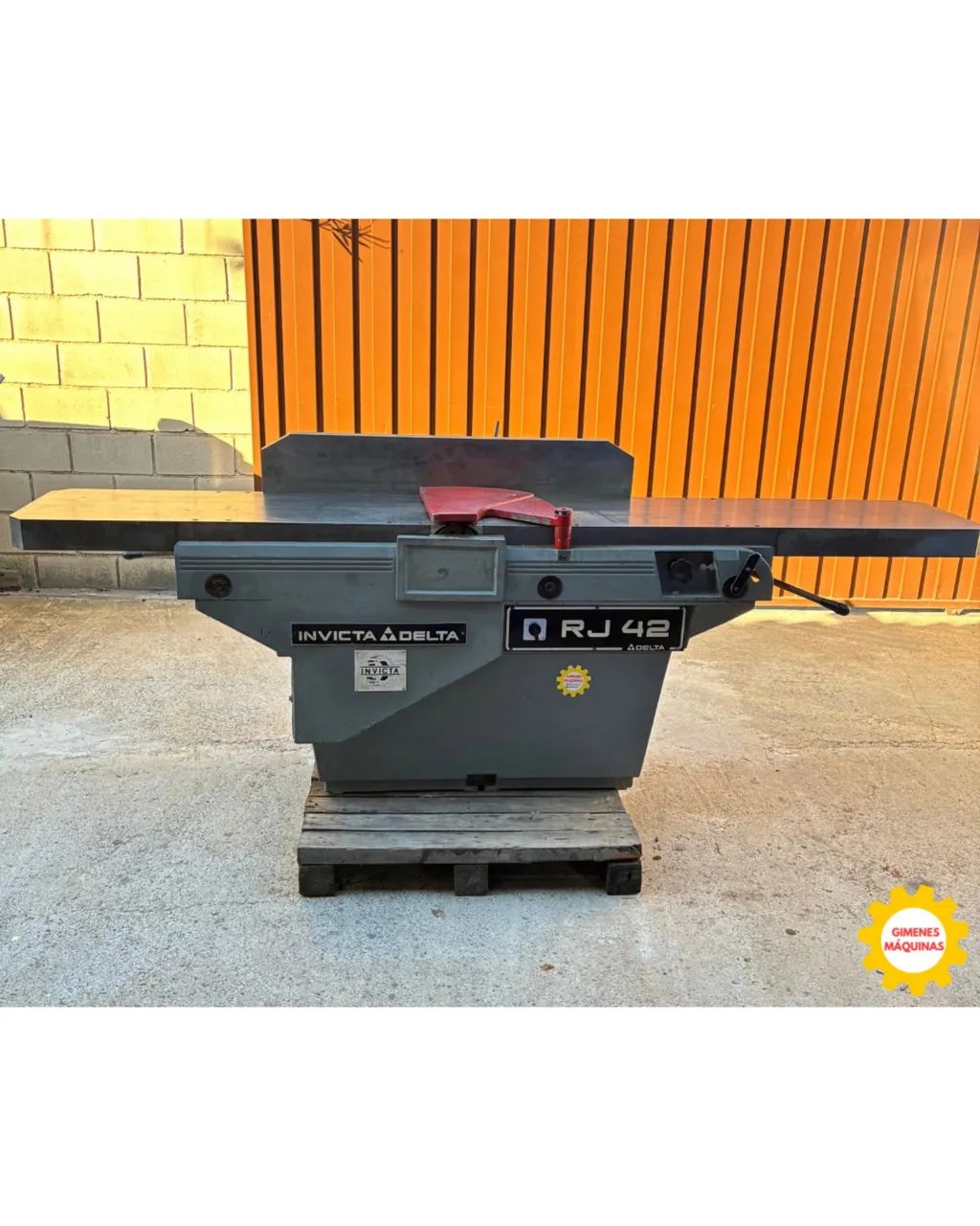 Plaina desempenadeira Invicta RJ 42