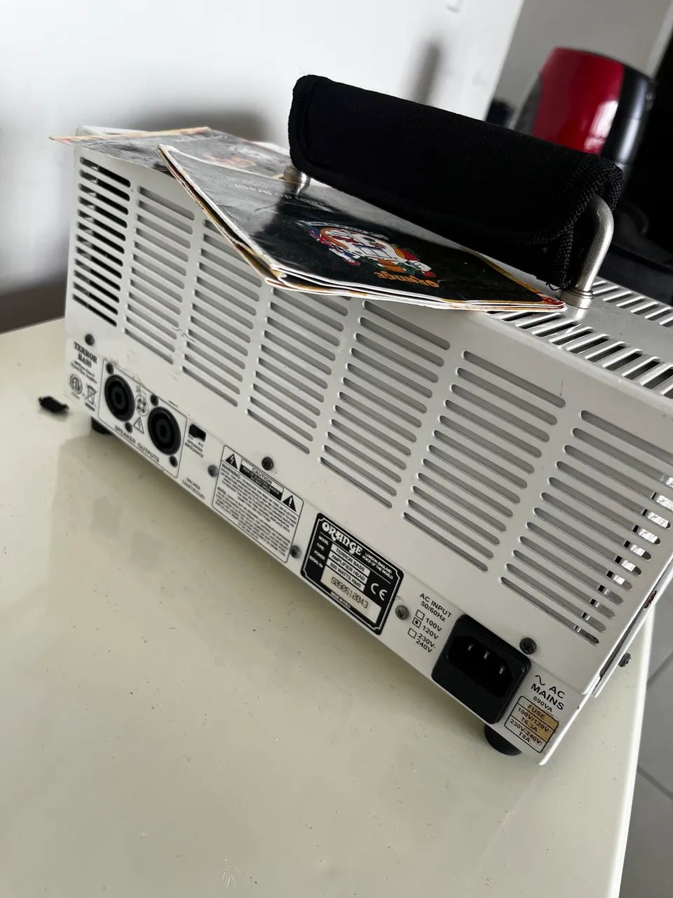 ほぼ新品 ORANGE TERROR BASS 500 ベースアンプ 付属品付 Cabeçote Híbrido Orange Terror Bass Head 500W « Royal Music