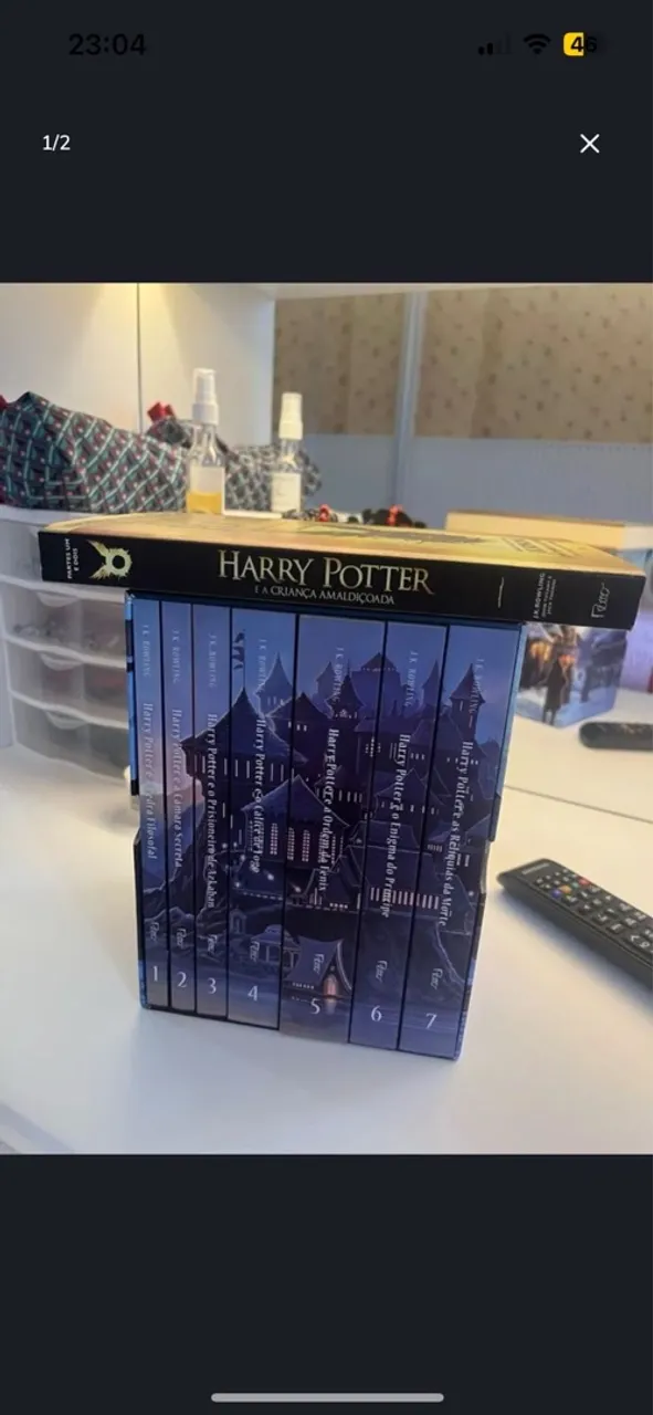 Coleção Harry Potter Completa - Português
