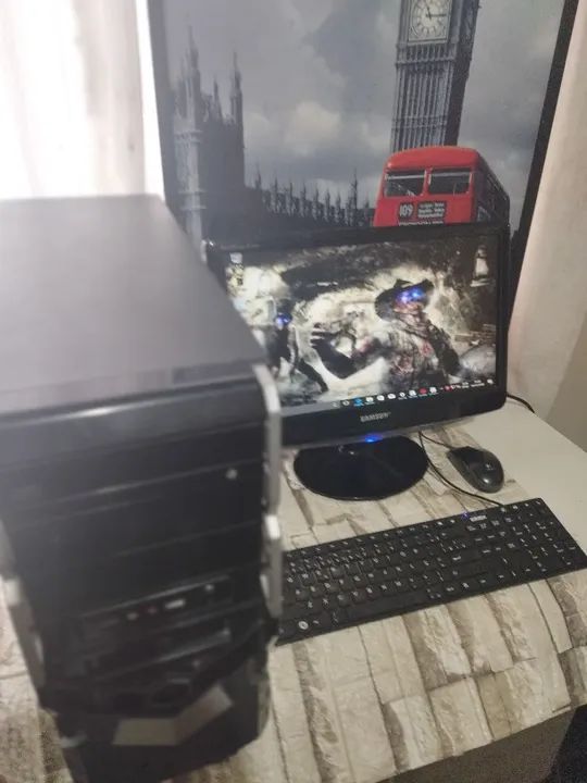 Pc i7 8gb completo entrego região 