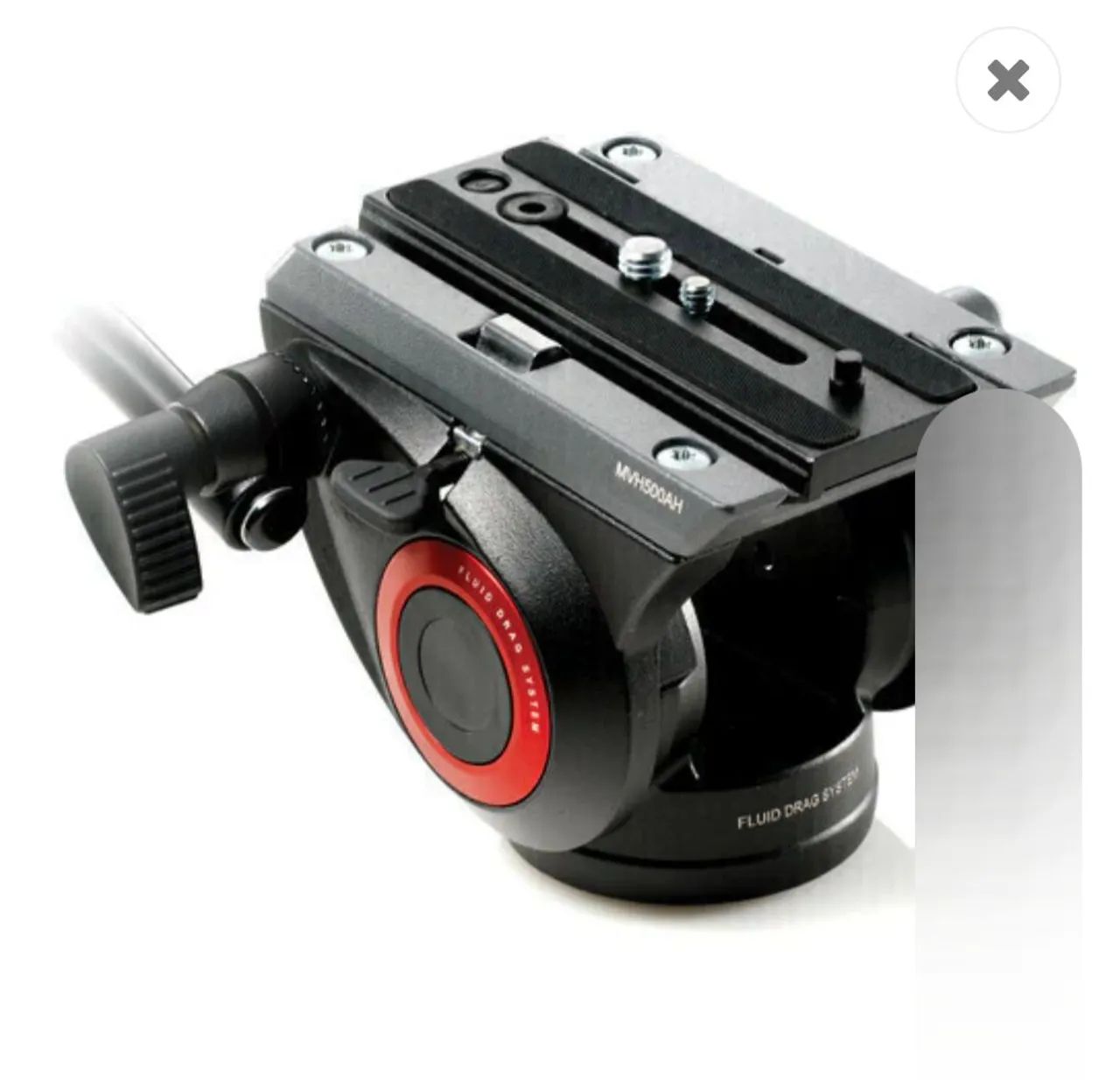 Cabeça de tripe Manfrotto MVH500AH (5KG)