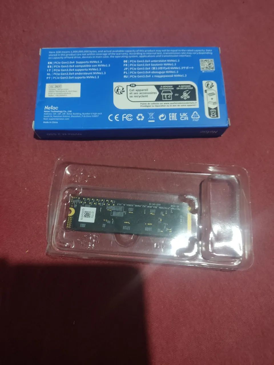 SSD NVMe M.2 Netac 1TB PCIe Gen3x4 Novo  - Foto 5