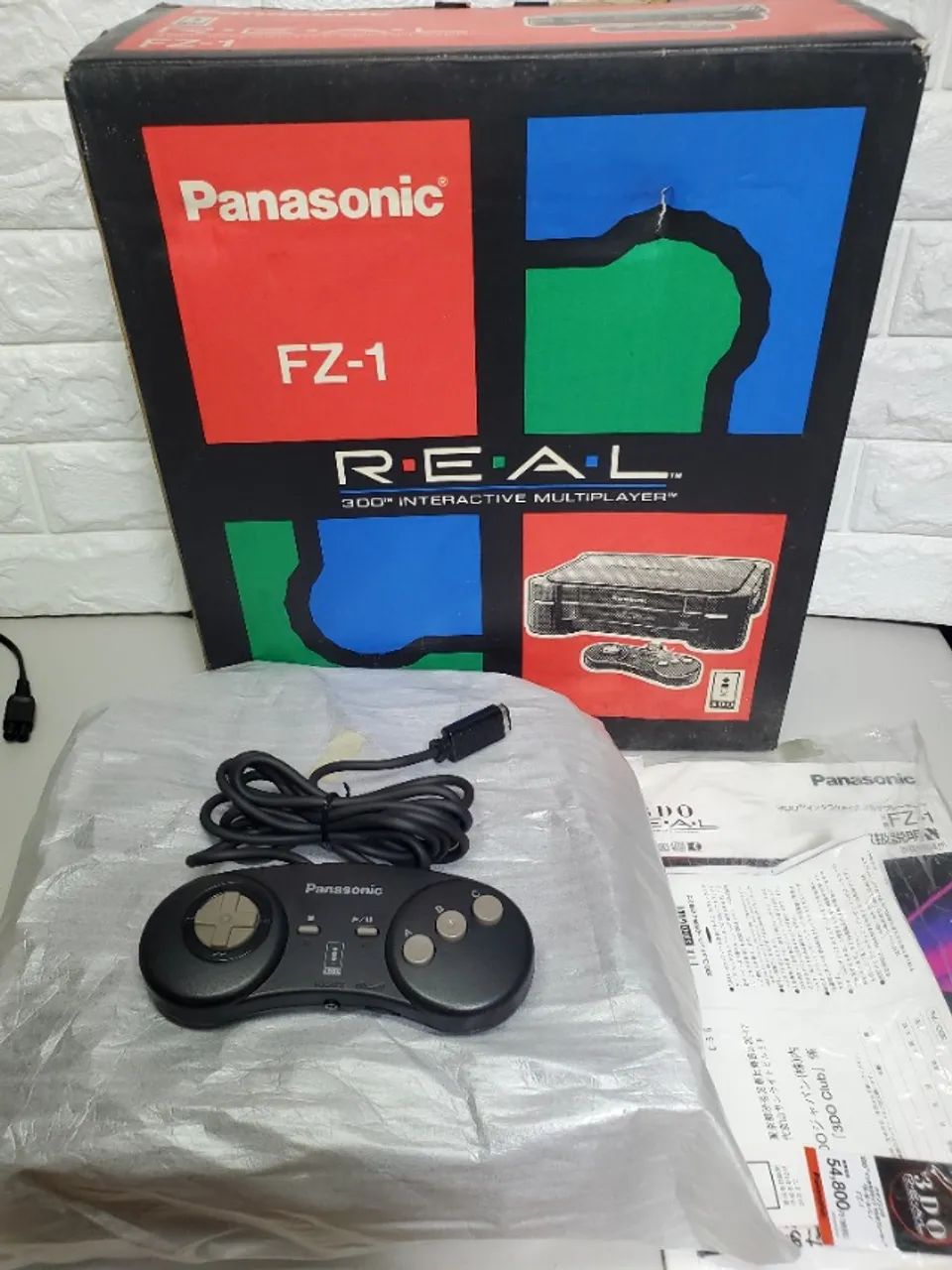 Console Panasonic 3DO REAL FZ-1 - Console Completo com Caixa