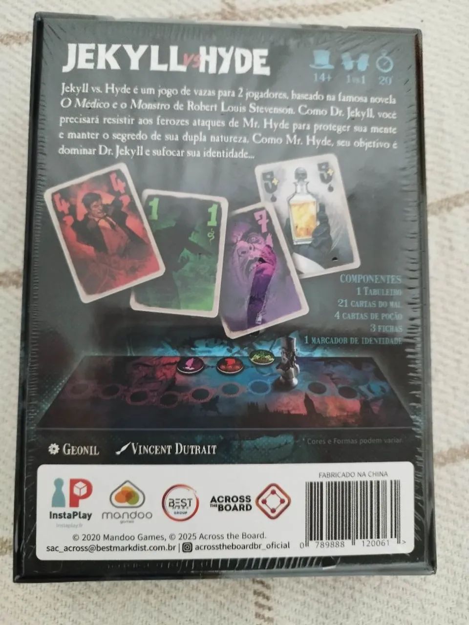 Jekyll vs Hyde - Board game - Foto 2