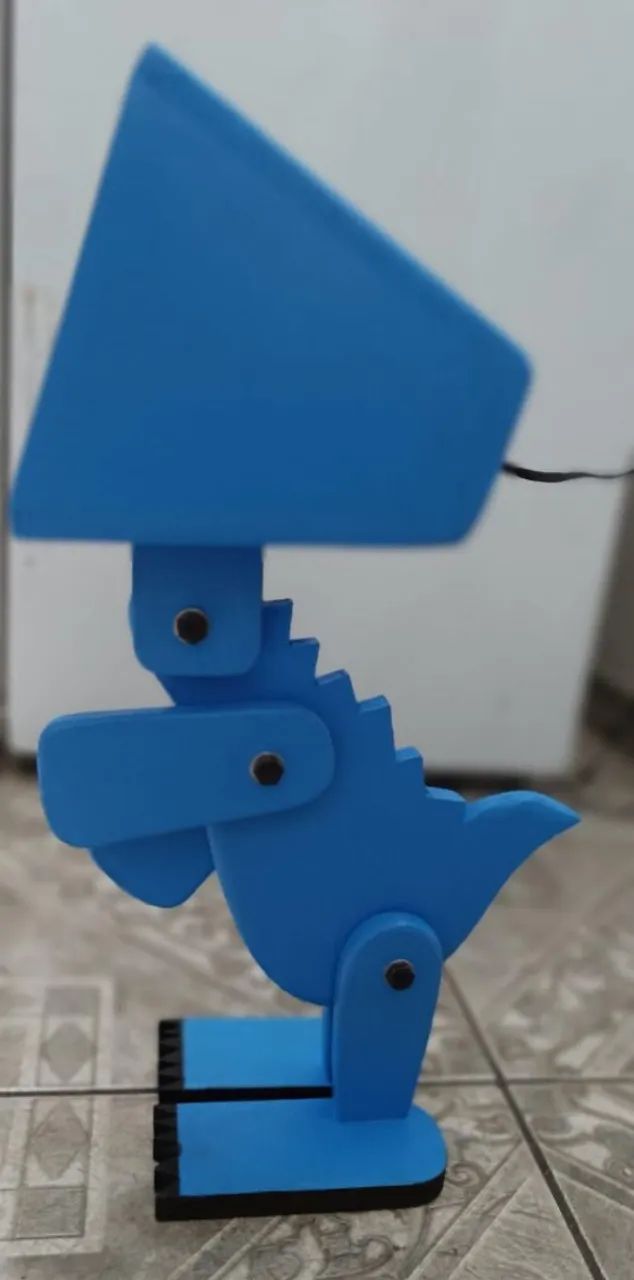 Abajur decorativo em forma Dinossauro  - Iluminação Criativa. - Foto 5