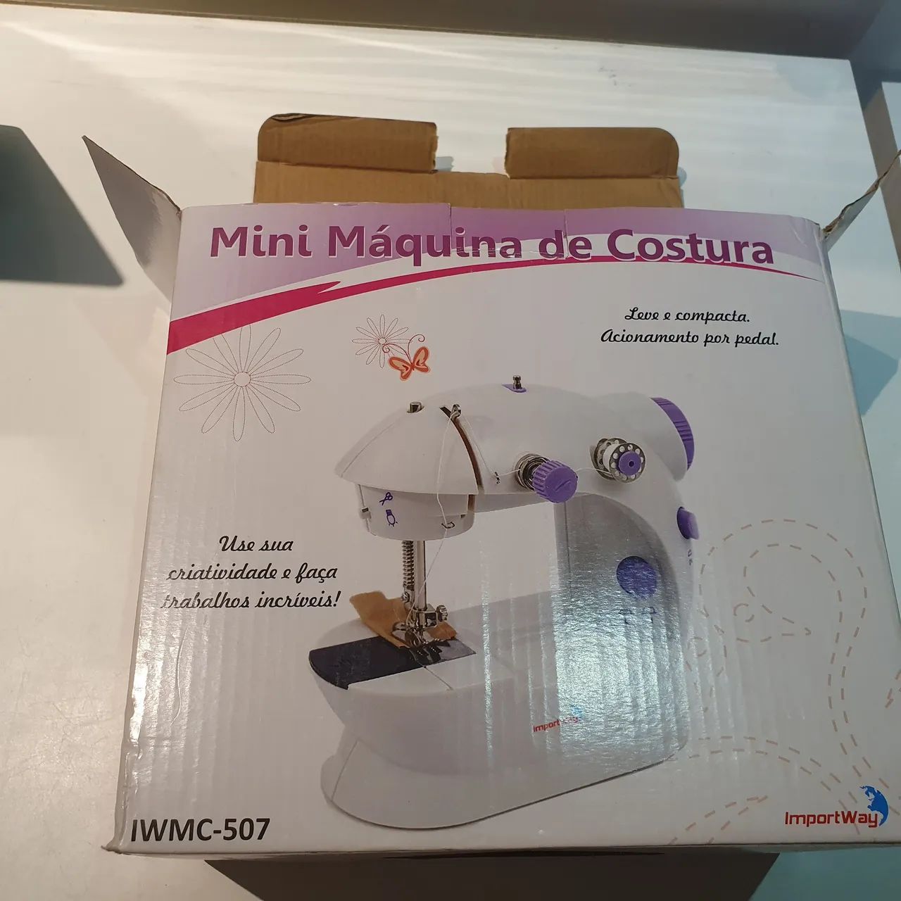 Mini Máquina de Costura Portátil  - Foto 4