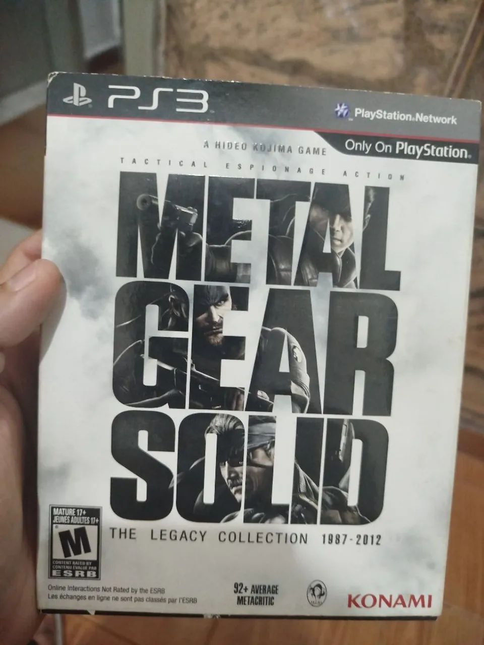 Metal Gear Solid The Legacy Collection PS3