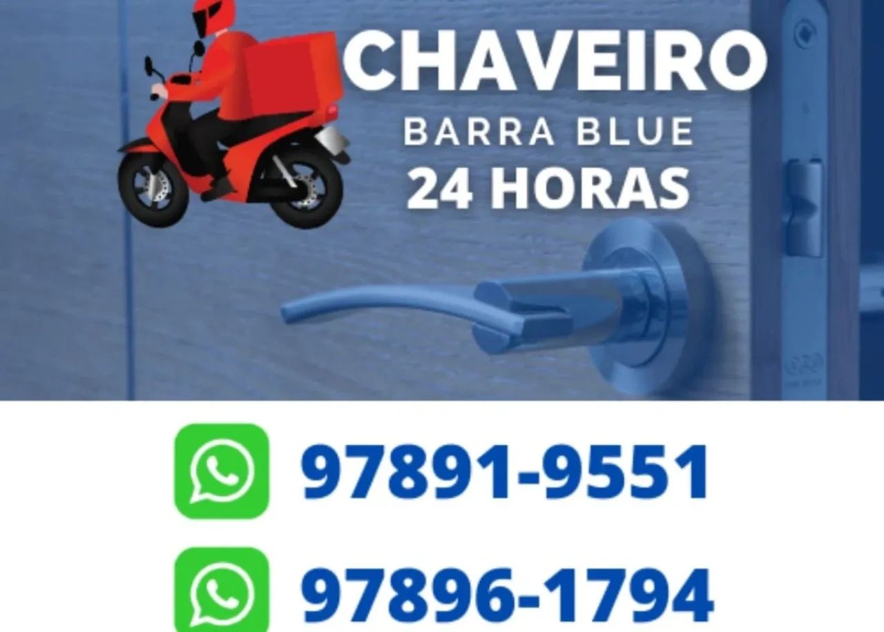Serviço de chaveiro 24 horas Barra olímpica 