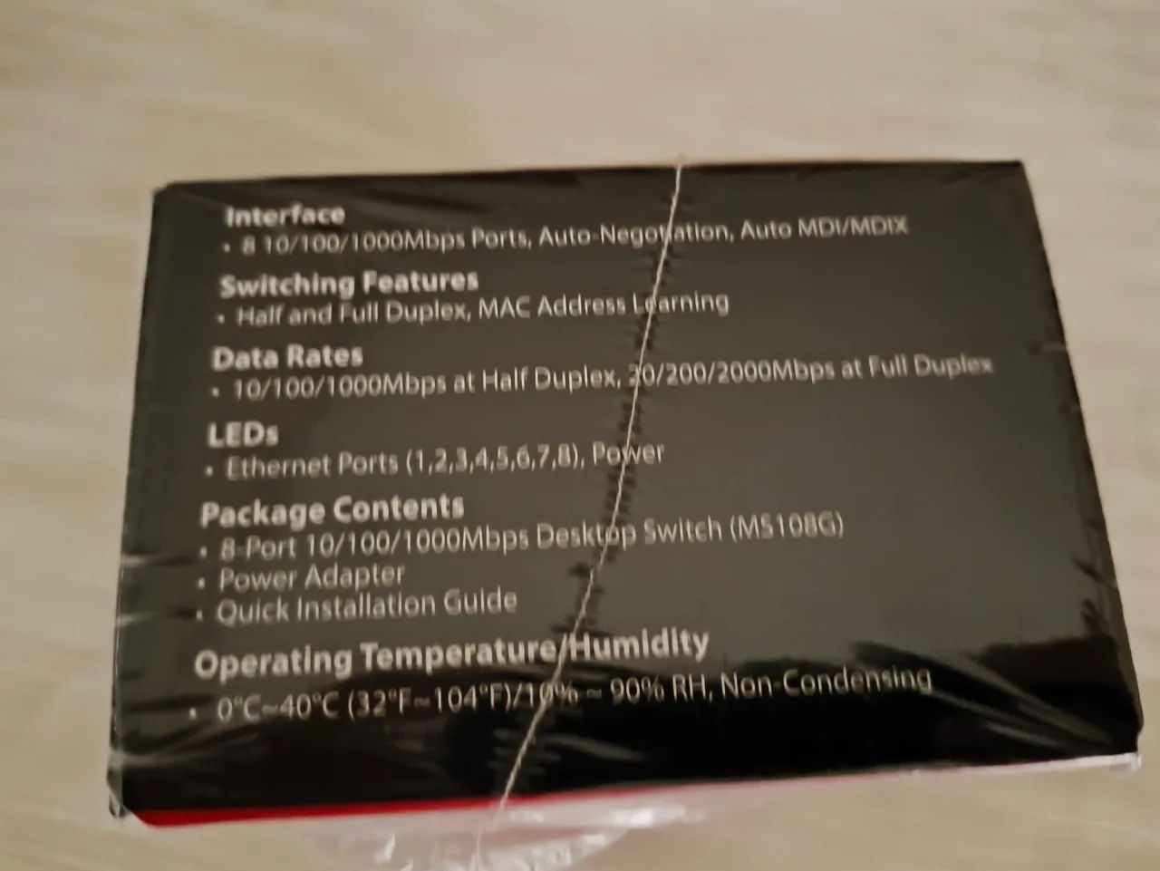 Mercusys MS108G 8-Port Gigabit Network Switch64330135884419121