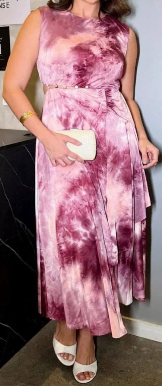 Vestido Tie Dye Rosa da marca Bendita