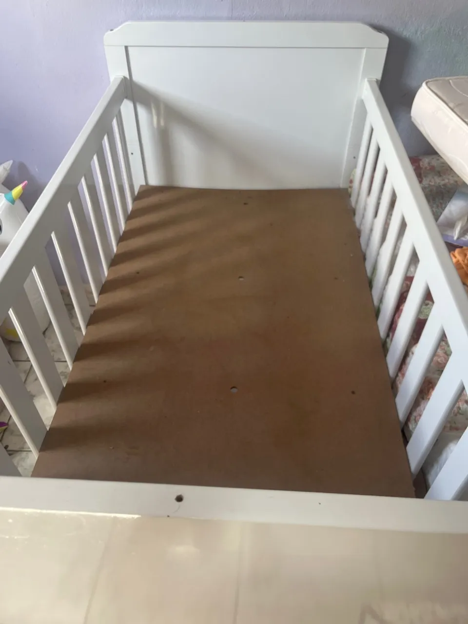Berço Branco para Bebê