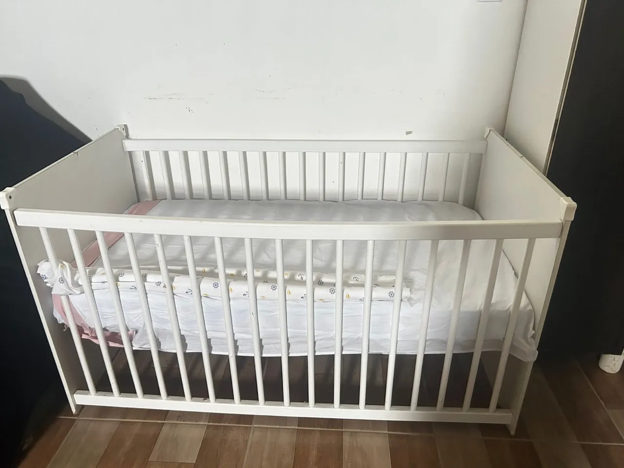 Berço Infantil Branco