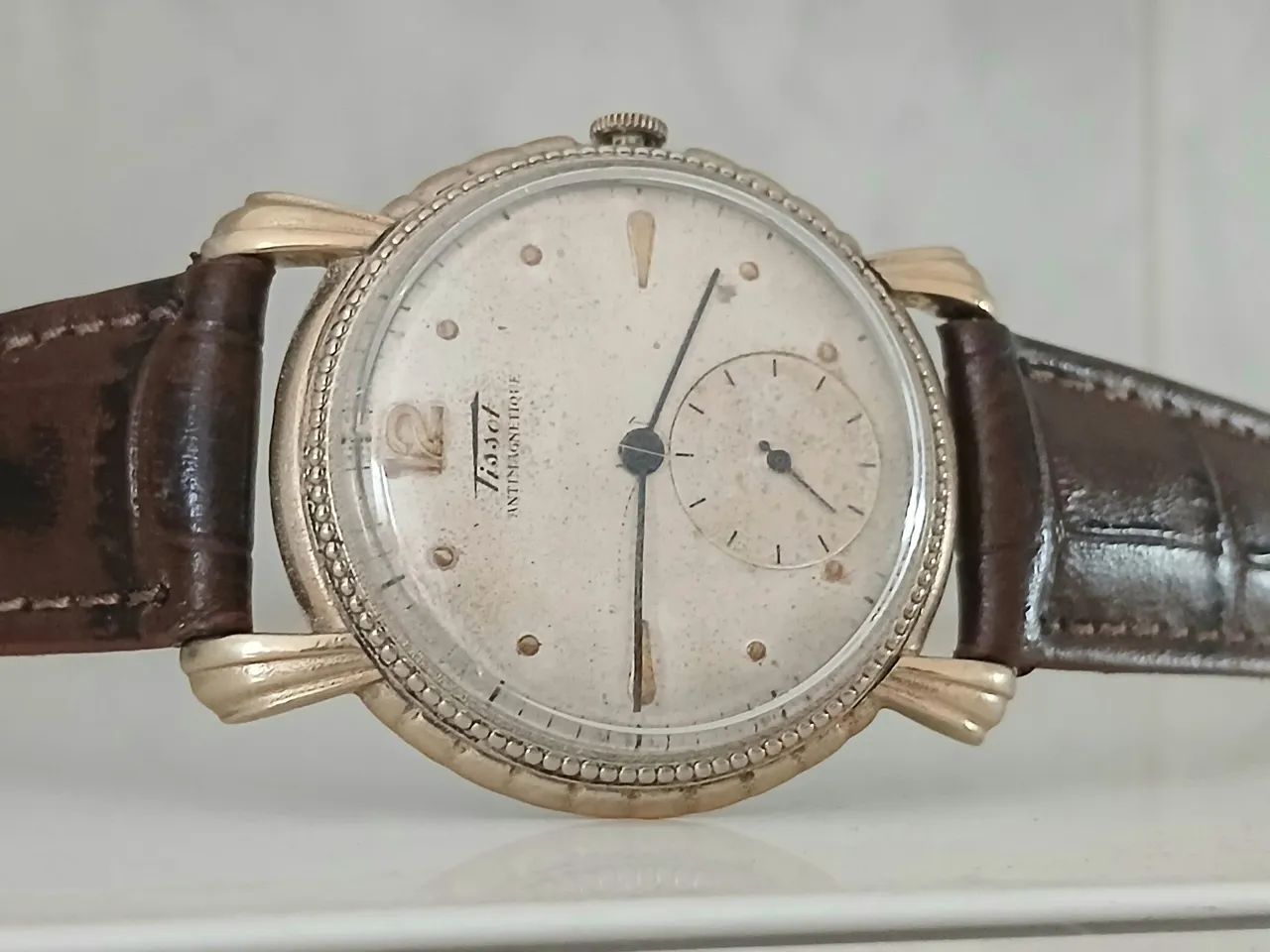 Relógio Tissot Antimagnétique Vintage à corda década de 1940  - Foto 3