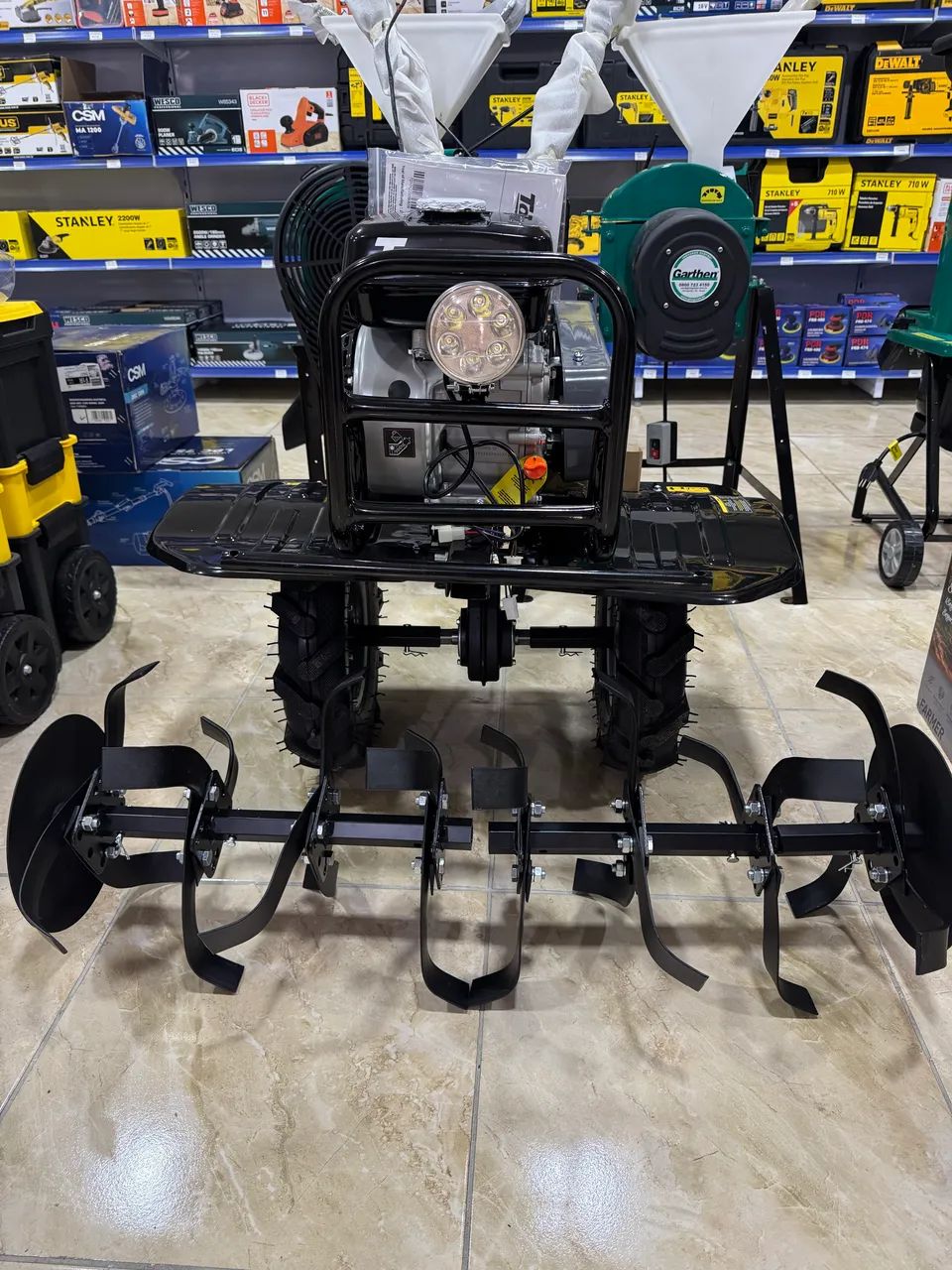 Motocultivador a Gasolina 7Hp Completo C/ Acessórios 212cc - TT90 Toyama 