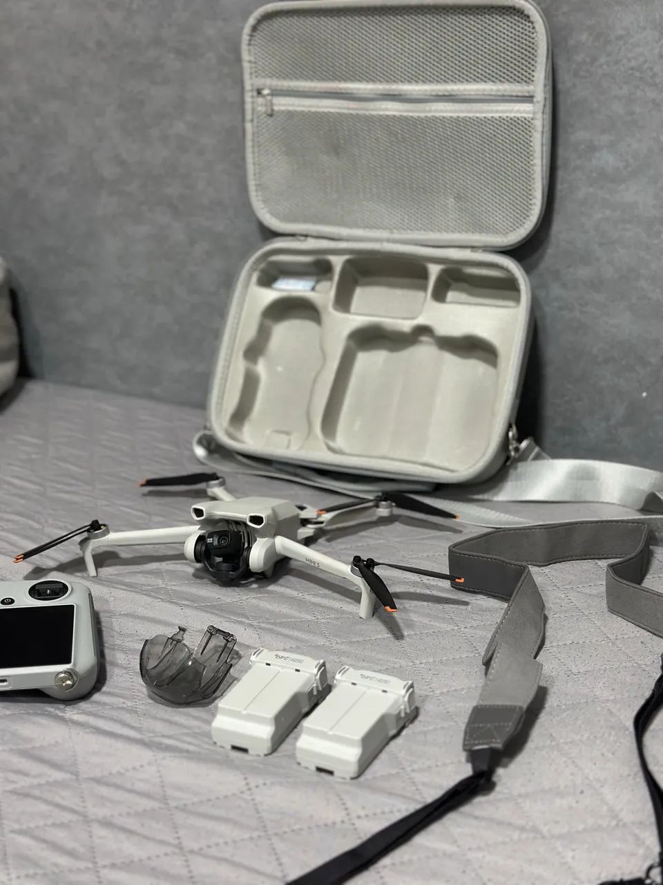 Dji mini 3 RC1 (tela no controle)