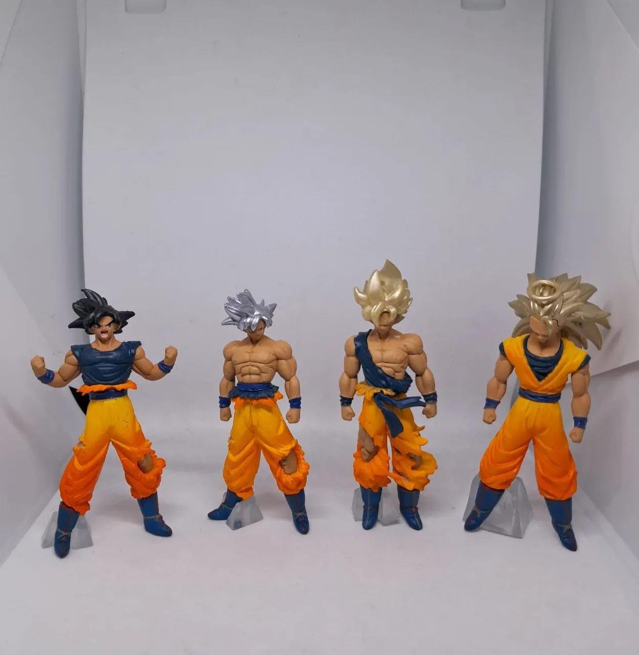 Promoção!!! Kit Action Figure Goku 4pcs
