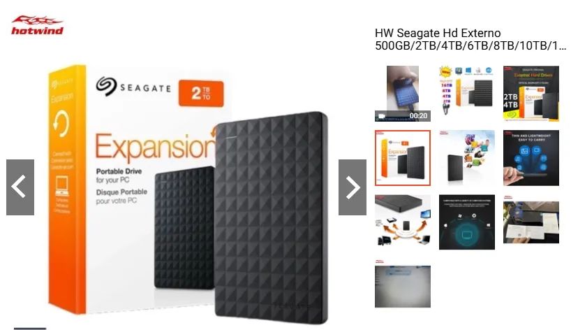 HDD EXTERNO SEAGATE 4 TERA BYTES - Foto 2